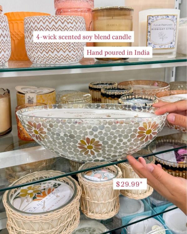 Soy blend candle