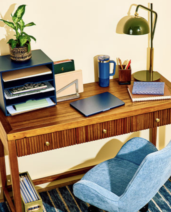Study desk in dorm