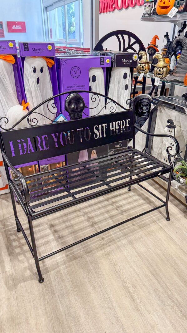 Halloween Bench