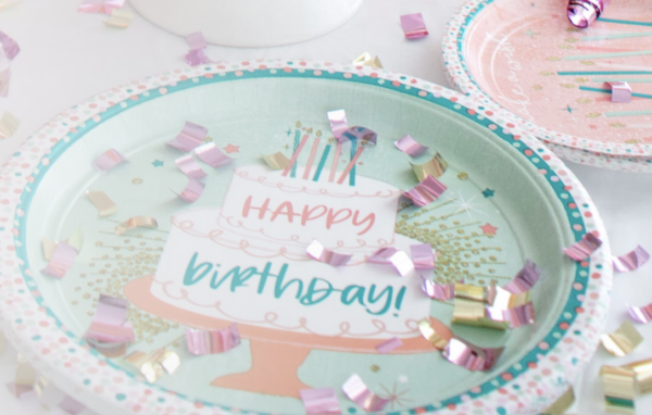 Birthday Plates